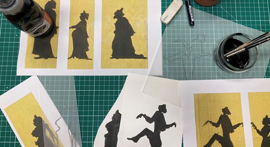 Visite - atelier silhouette à l’encre de chine "De la scène à la toile. Artistes et mondaines de la Belle Époque" (19 juin 2026 au 4 avril 2027)